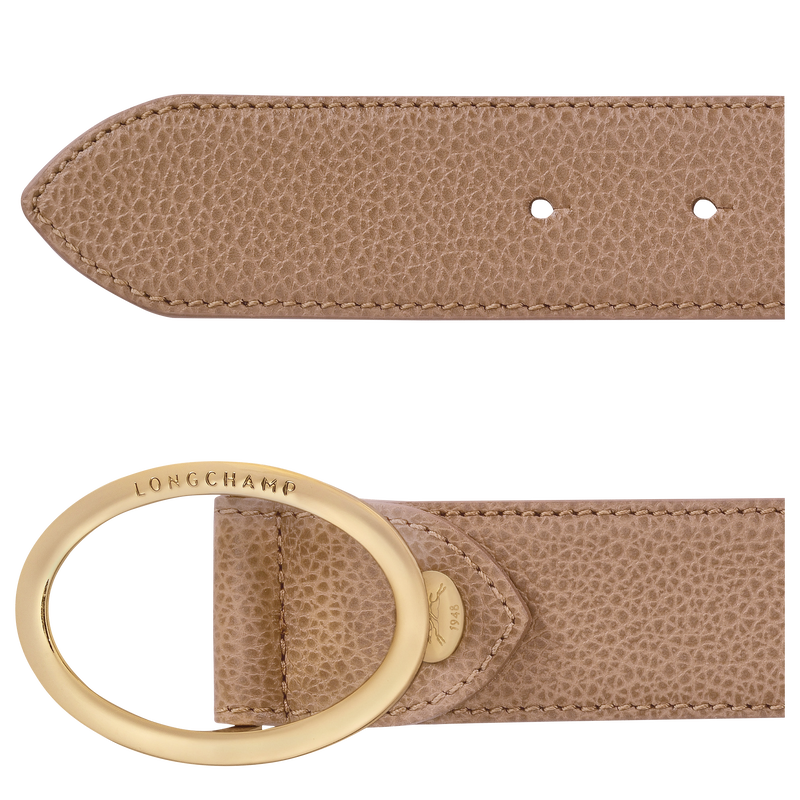 Le Foulonné Ladies' belt Biscuit - Leather