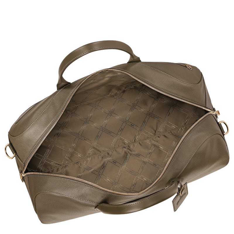 Le Foulonné L Travel bag Caper - Leather