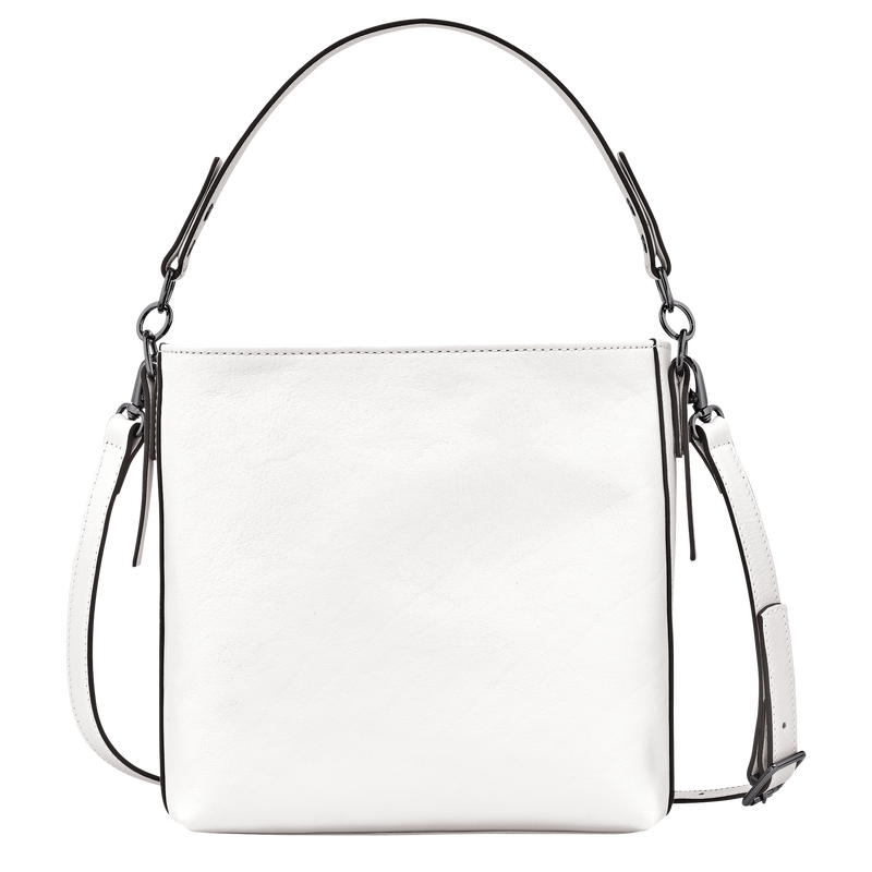Longchamp 3D S Crossbody bag White - Leather