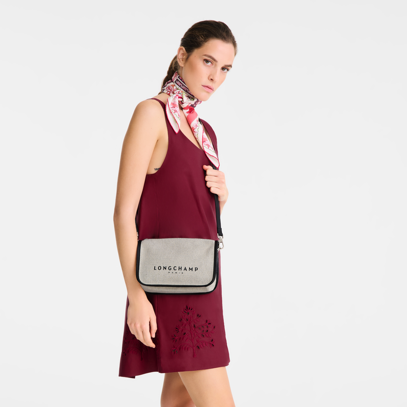 Essential S Crossbody bag Ecru - Canvas