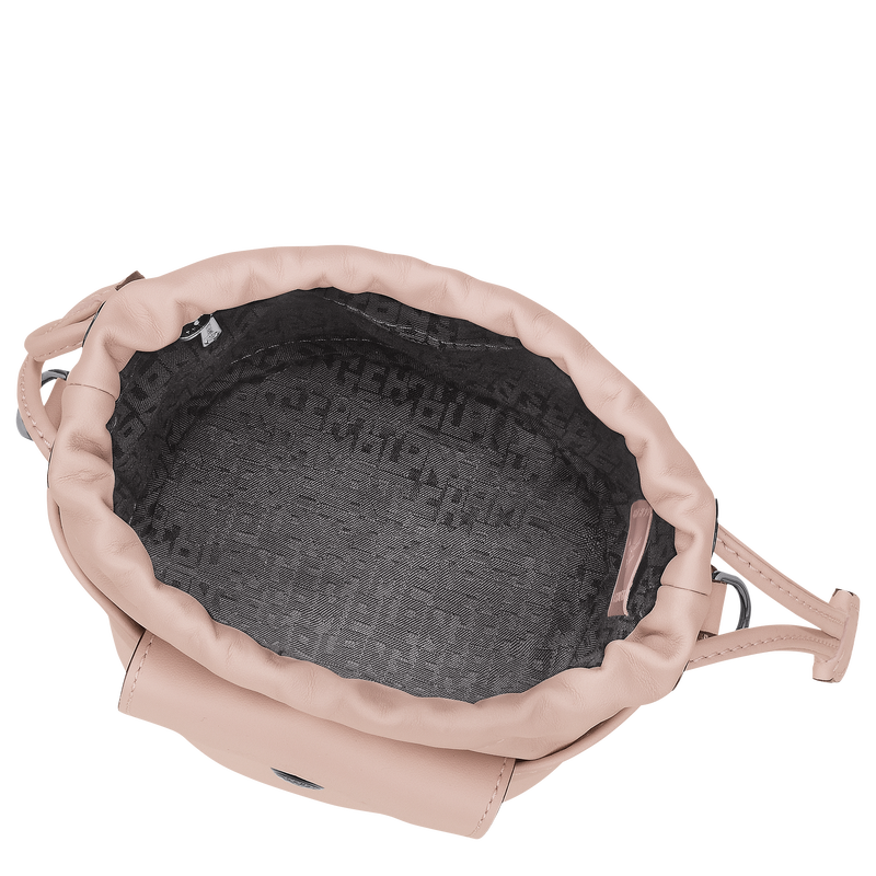 Le Pliage Xtra XS Bucket bag Nude - Leather