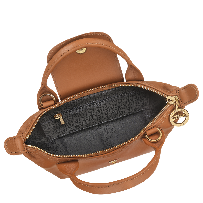 Le Pliage Xtra XS Handbag Cashew - Leather
