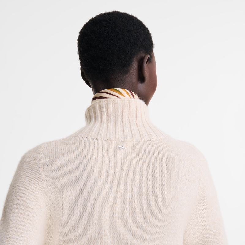 Long dress Ecru - Knit