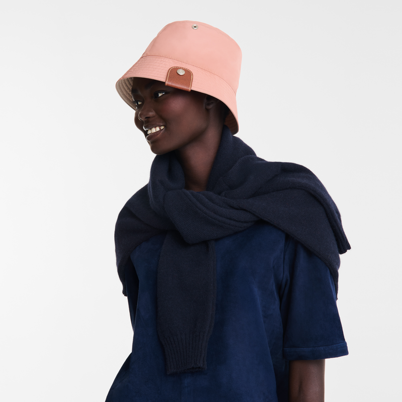 Reversible bucket hat Paper/Pink Tea - Technical taffeta