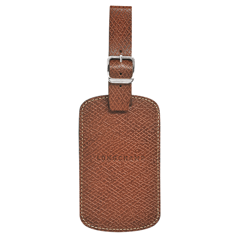 Boxford Luggage tag Brown - Leather