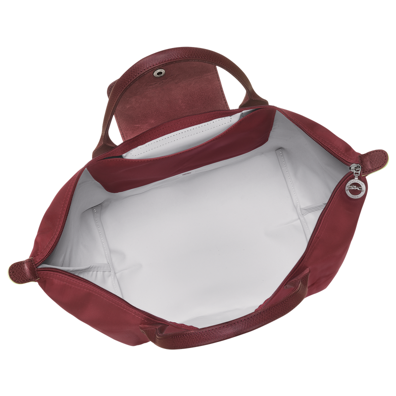 Le Pliage Green M Handbag Pomegranate - Recycled canvas