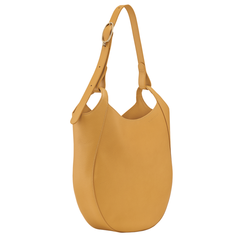 Le Foulonné L Hobo bag Nutmeg - Leather