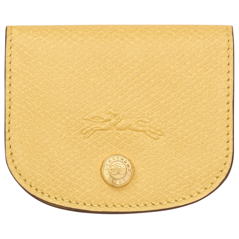 Épure Card holder Yellow Chick - Leather