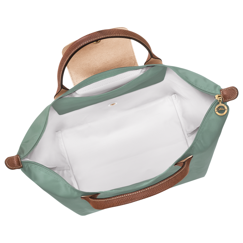 Le Pliage Original M Handbag Celadon - Recycled canvas