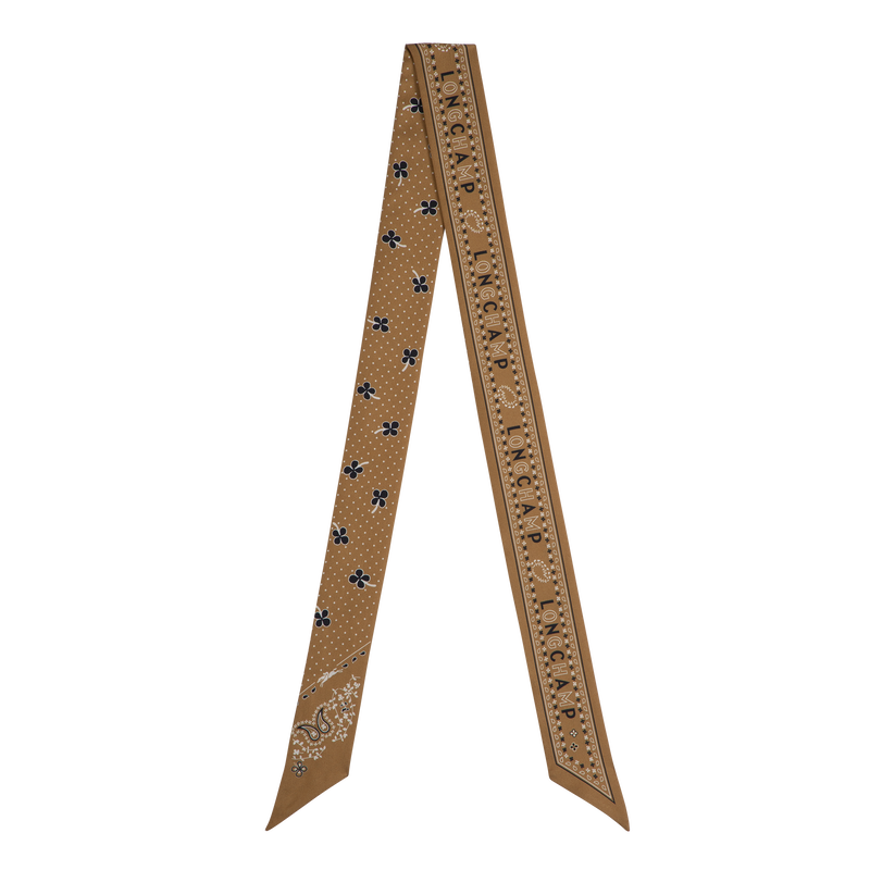 French Bandana Headband Fawn - Silk