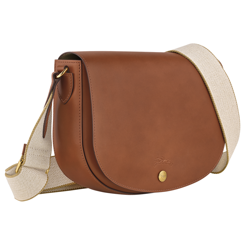 Épure M Crossbody bag Cognac - Leather