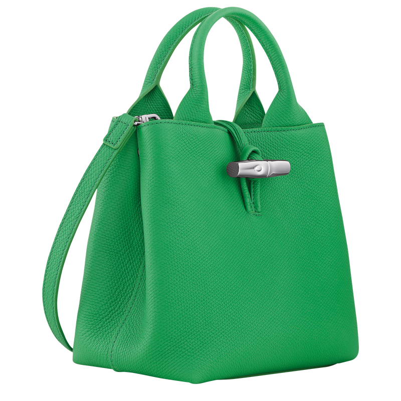 Le Roseau S Handbag Spring Green - Leather