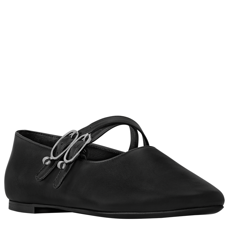 Le Foulonné Ballerinas Black - Leather
