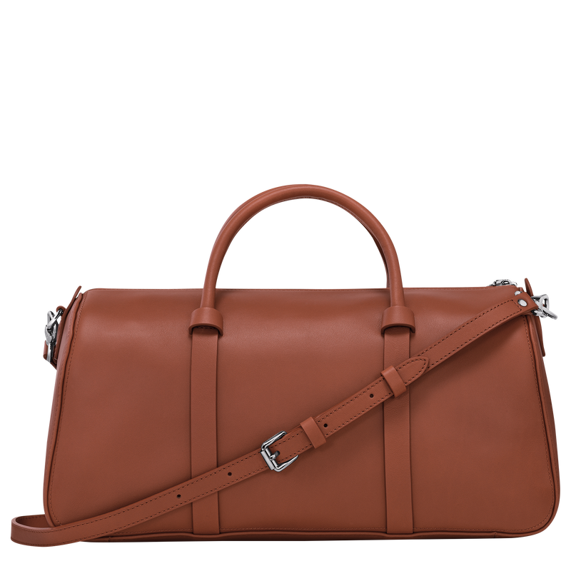 Daylong L Handbag Cognac - Leather