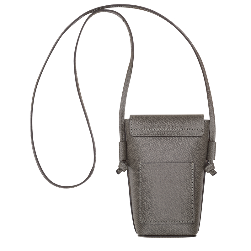 Épure Phone case with leather lace Turtledove - Leather