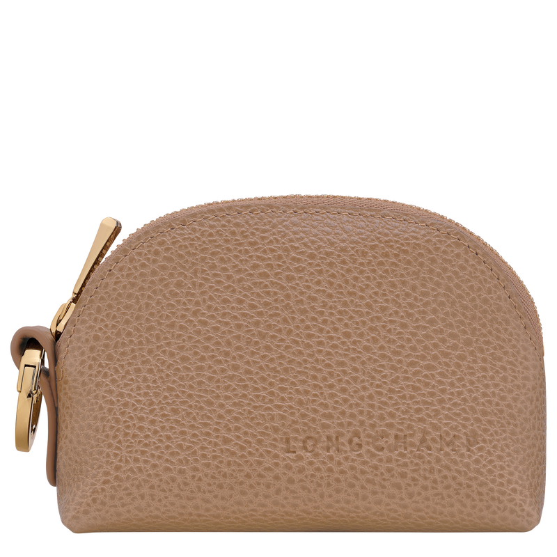 Le Foulonné Coin purse Biscuit - Leather