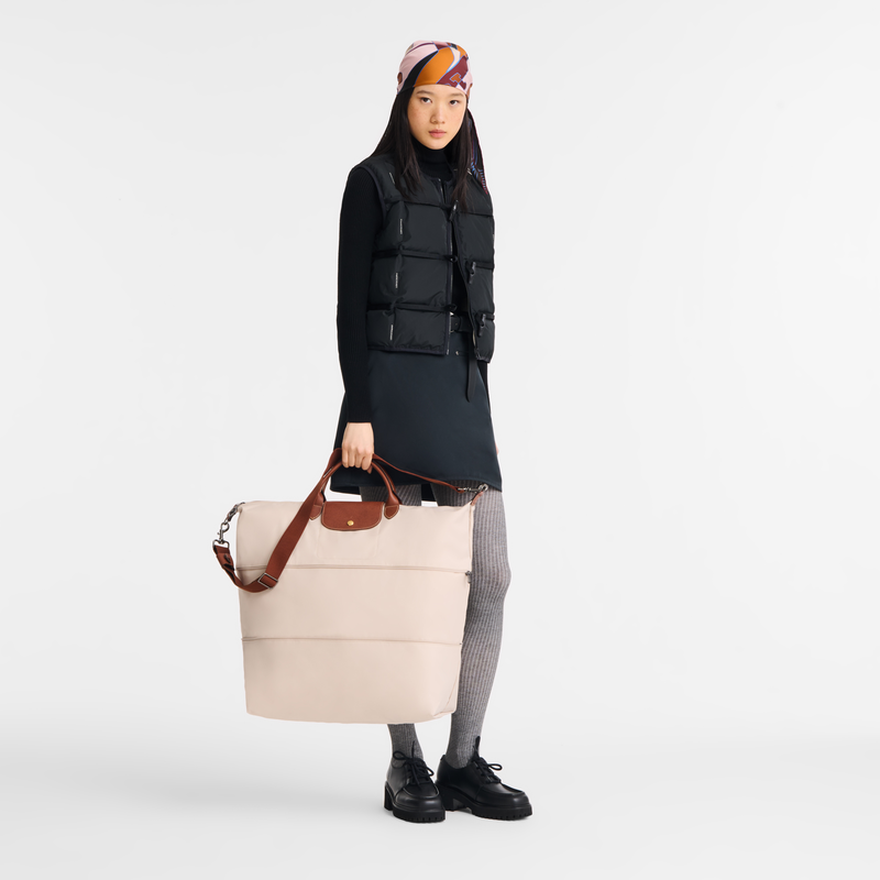 Le Pliage Original Travel bag expandable Paper - Recycled canvas