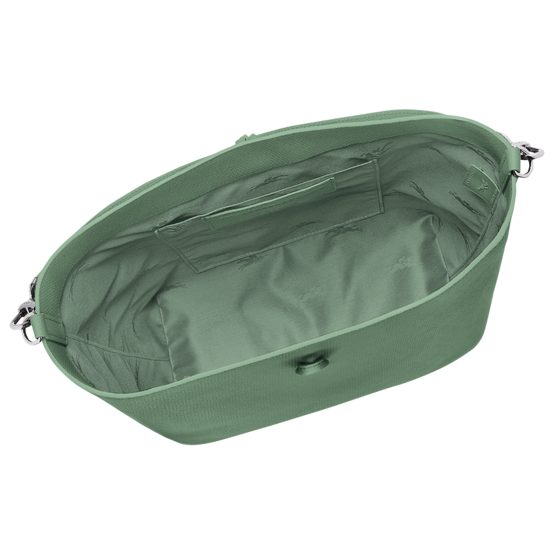 Le Roseau M Hobo bag Oregano - Leather