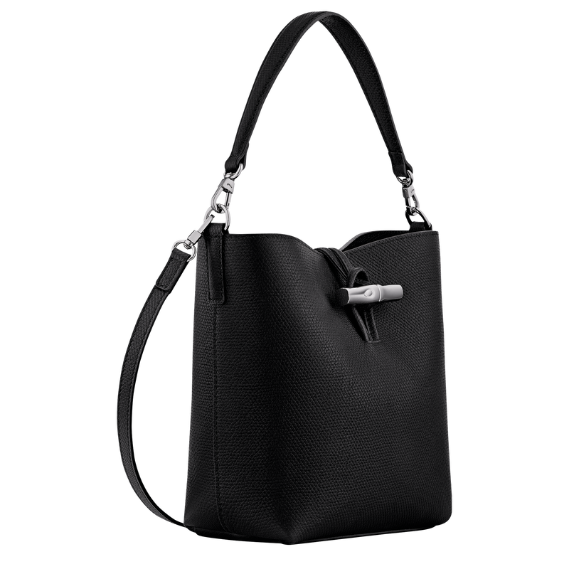 Le Roseau XS Bucket bag Black - Leather
