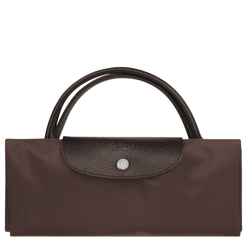 Le Pliage Green L Travel bag Mocha - Recycled canvas