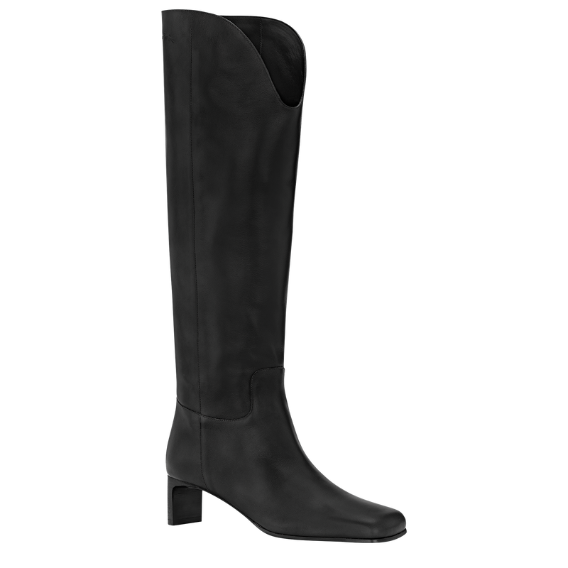 La Cavalière Heel boots Black - Leather