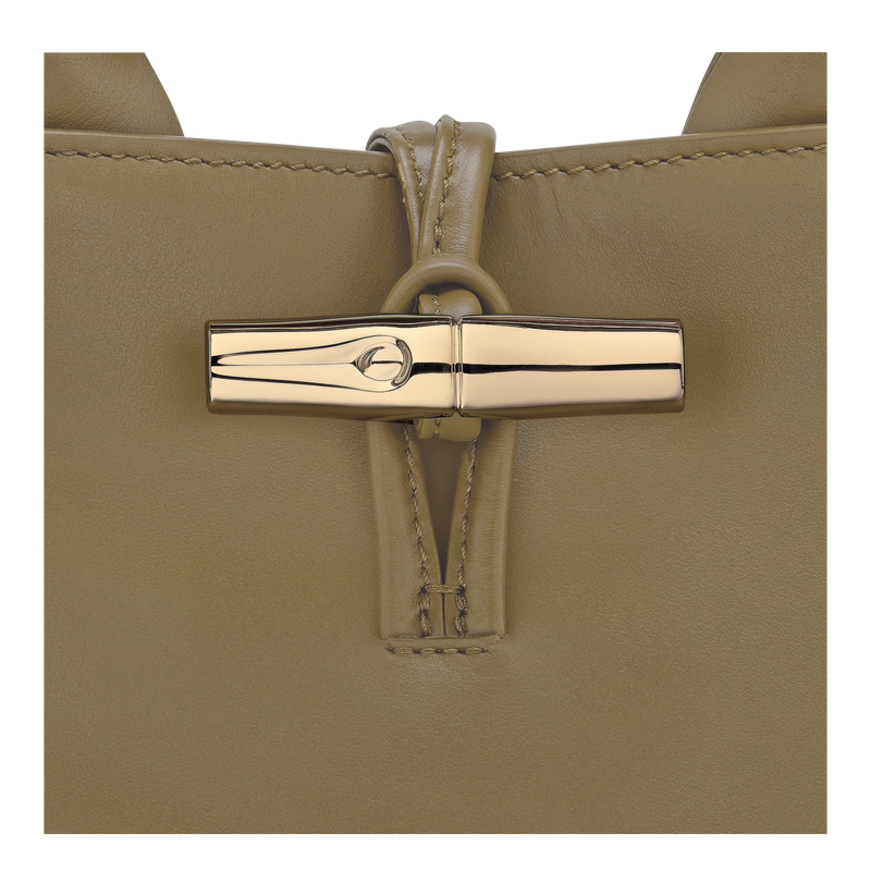 Le Roseau S Handbag Olive - Leather