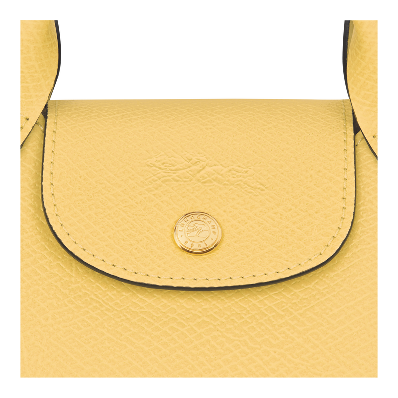 Épure XS Tote bag Yellow Chick - Leather