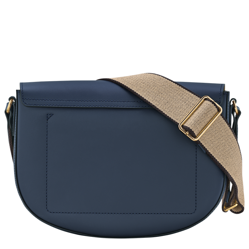 Épure M Crossbody bag Navy - Leather