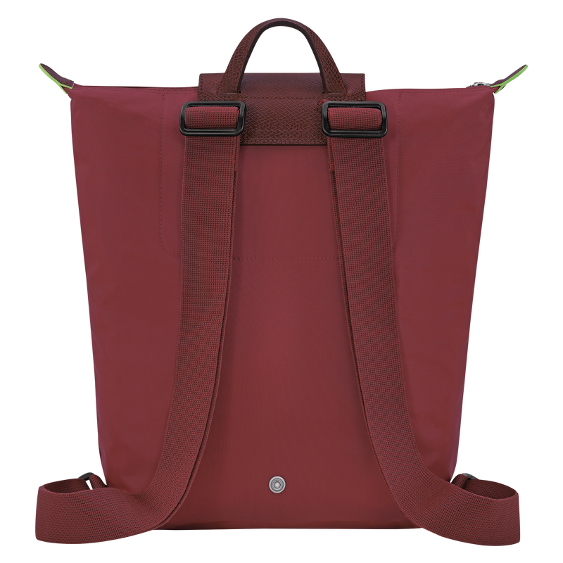 Le Pliage Green M Backpack Pomegranate - Canvas