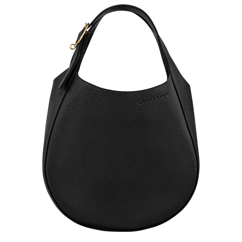 Le Foulonné S Handbag Black - Leather