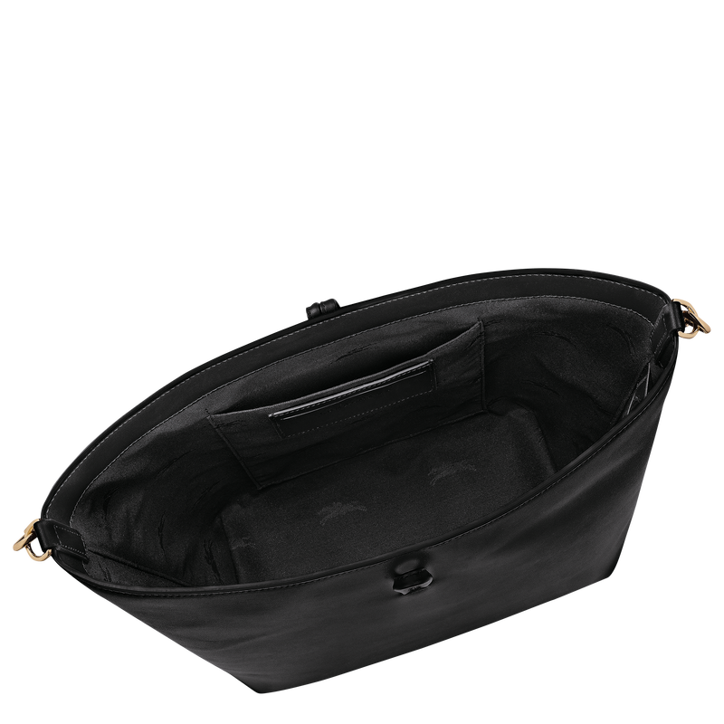 Le Roseau M Hobo bag Black - Leather