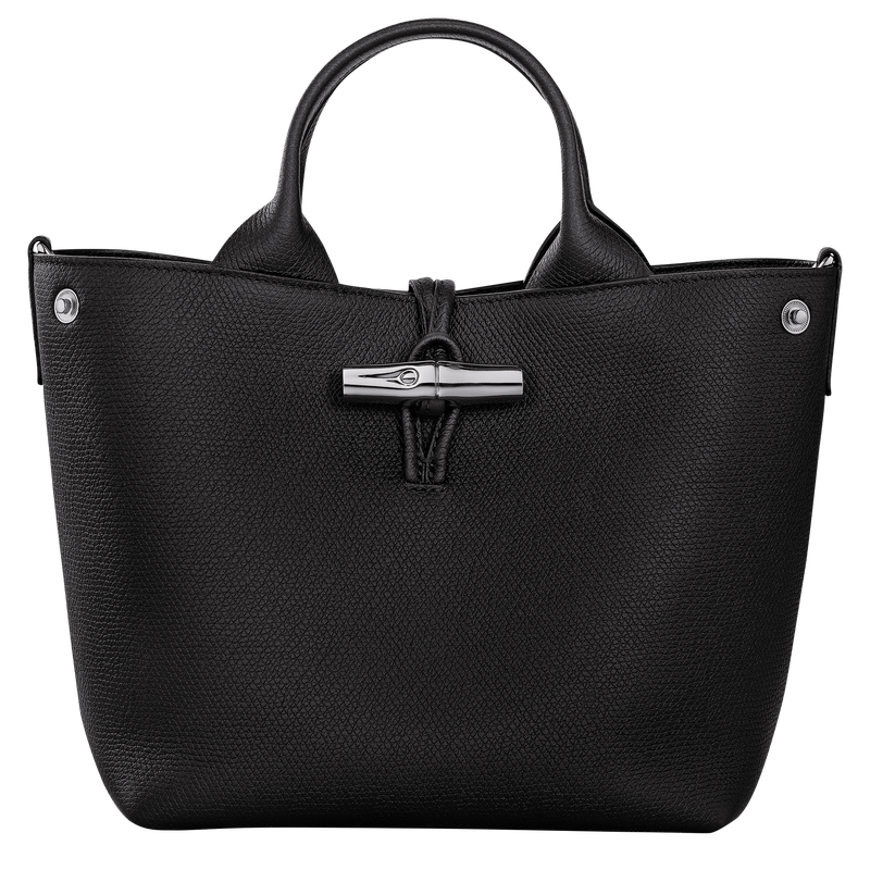 Le Roseau S Handbag Black - Leather