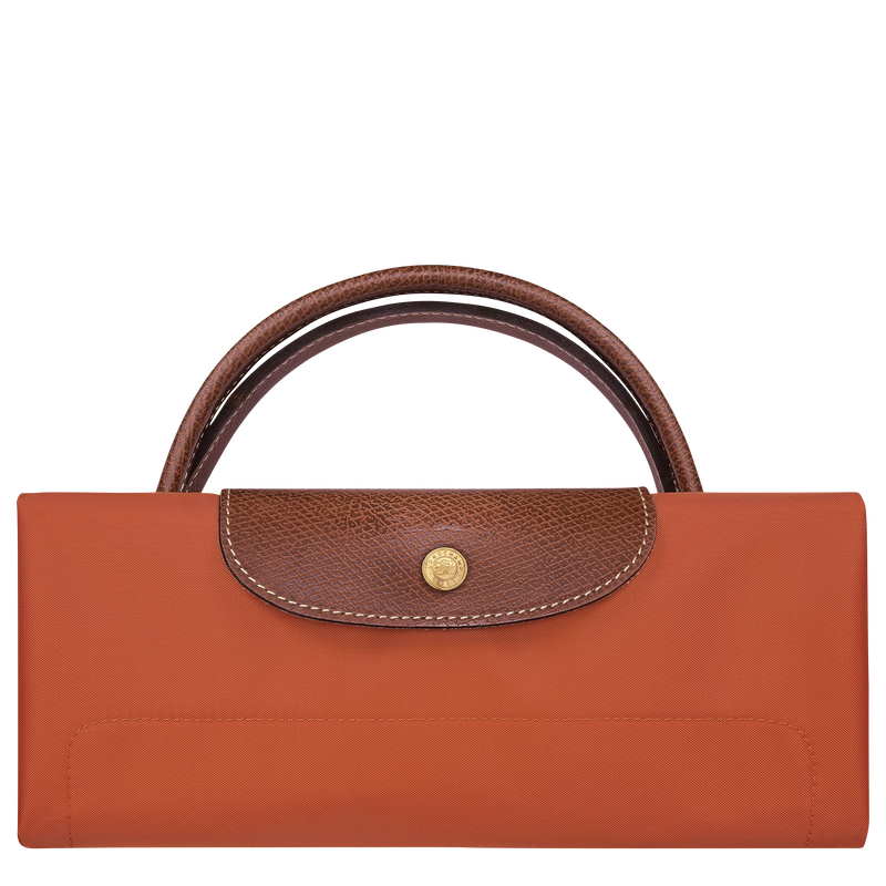 Le Pliage Original L Travel bag Brick - Recycled canvas