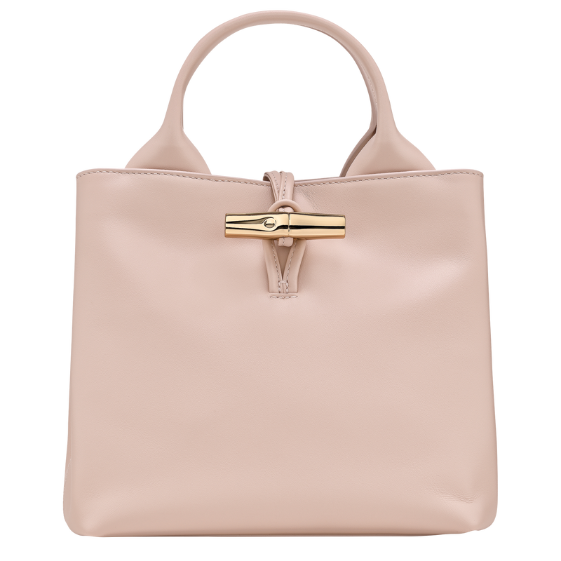 Le Roseau S Handbag Petal Pink - Leather
