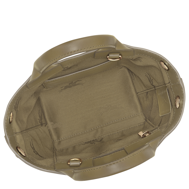 Le Roseau XS Handbag Olive - Leather