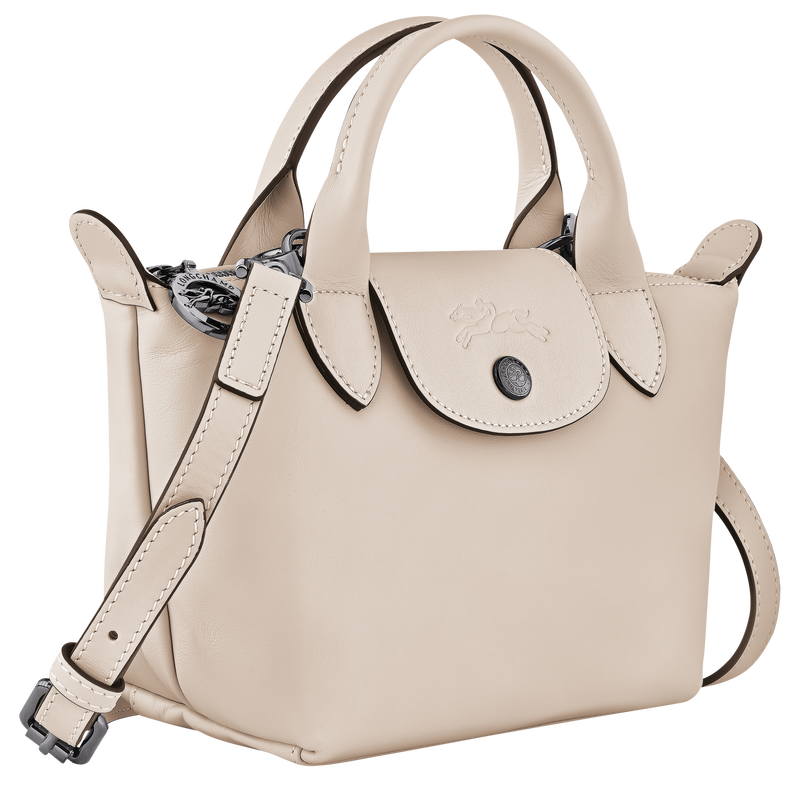 Le Pliage Xtra XS Handbag Paper - Leather