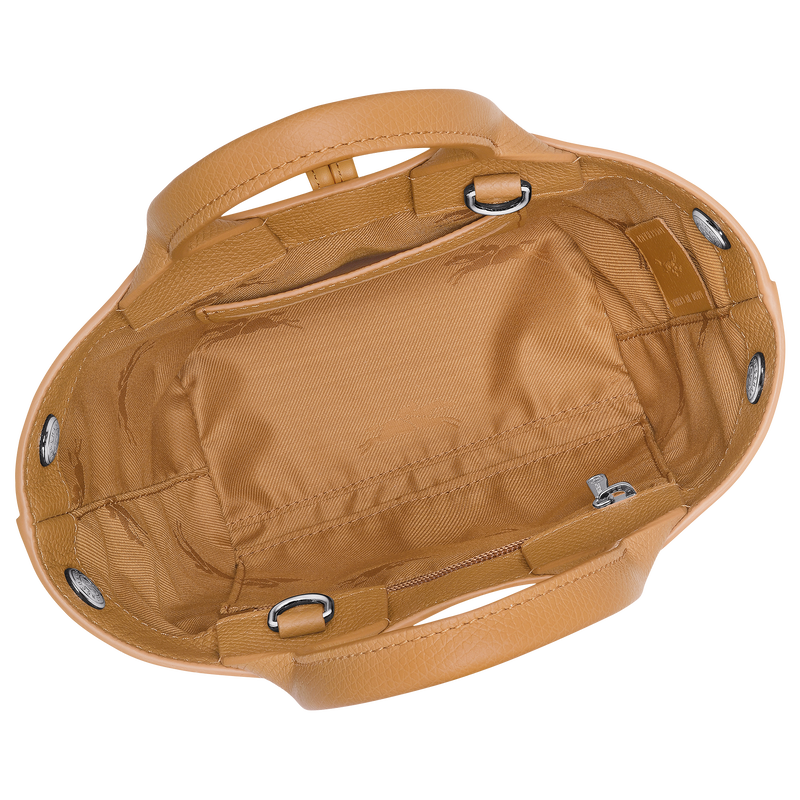 Le Roseau XS Handbag Walnut - Leather