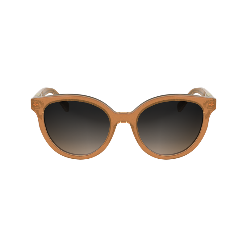 Sunglasses Glitter Orange - Acetate