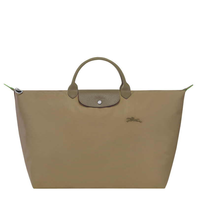 Le Pliage Green L Travel bag Artichoke - Recycled canvas