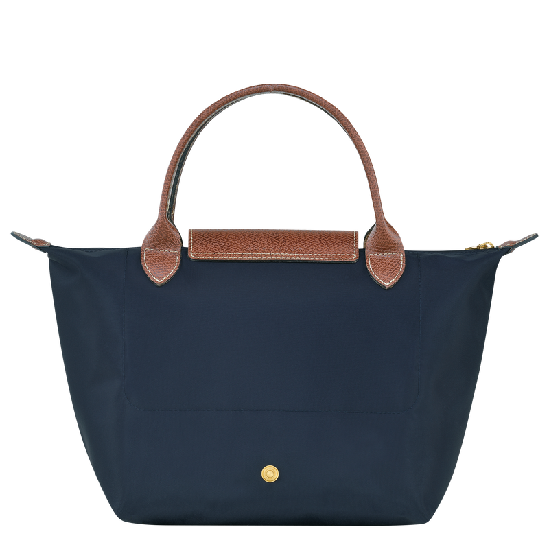 Le Pliage Original S Handbag Navy - Recycled canvas
