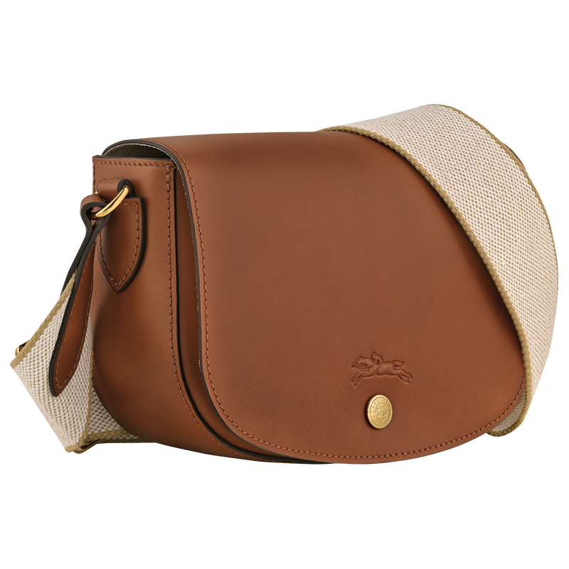 Épure S Crossbody bag Cognac - Leather