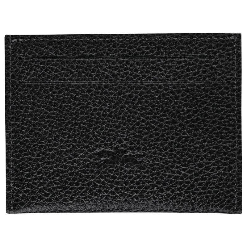 Le Foulonné Card holder Black - Leather