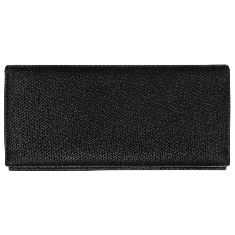 Le Roseau Long continental wallet Black - Leather