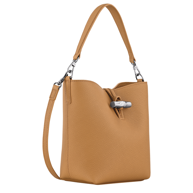 Le Roseau XS Bucket bag Walnut - Leather