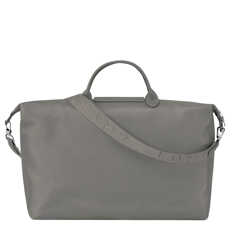 Le Pliage Xtra L Travel bag Turtledove - Leather