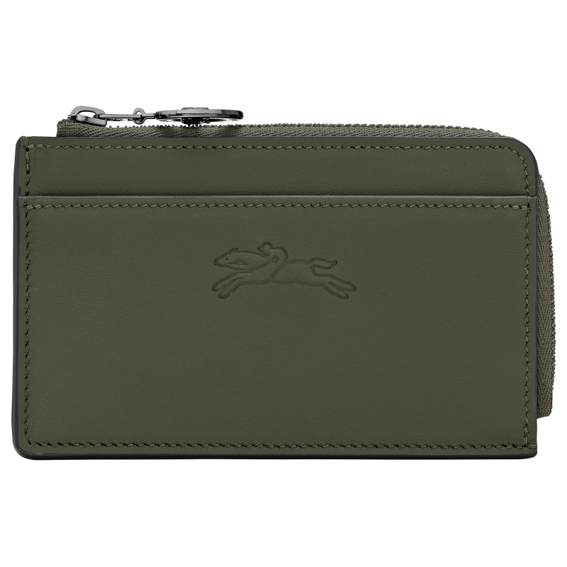 Le Pliage Xtra Card holder Fir - Leather