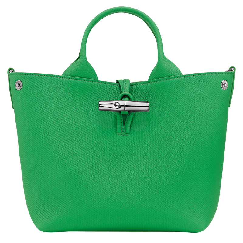 Le Roseau S Handbag Spring Green - Leather