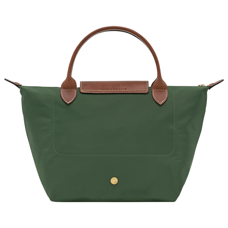 Le Pliage Original S Handbag British Green - Recycled canvas