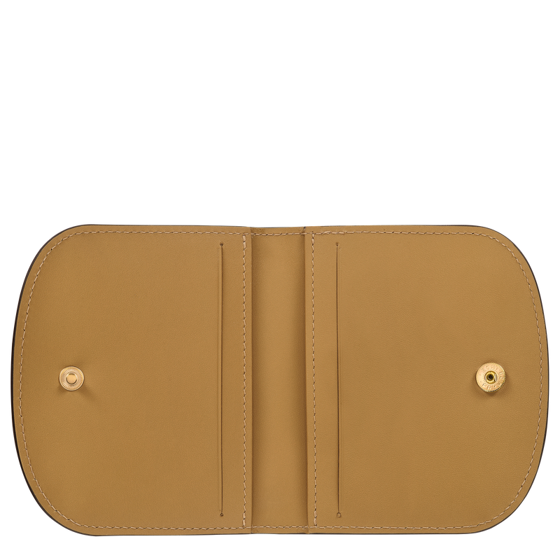 Épure Card holder Nutmeg - Leather