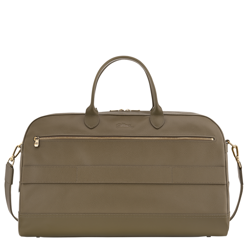 Le Foulonné L Travel bag Caper - Leather